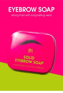 Eyebrows with soap