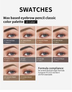 waterproof wooden eyebrow pencil
