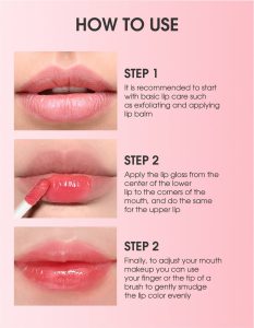Plumping lip glossy