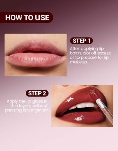glitter lip gloss​