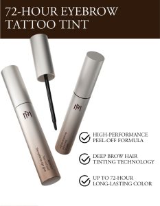 custom peel off eyebrow gel