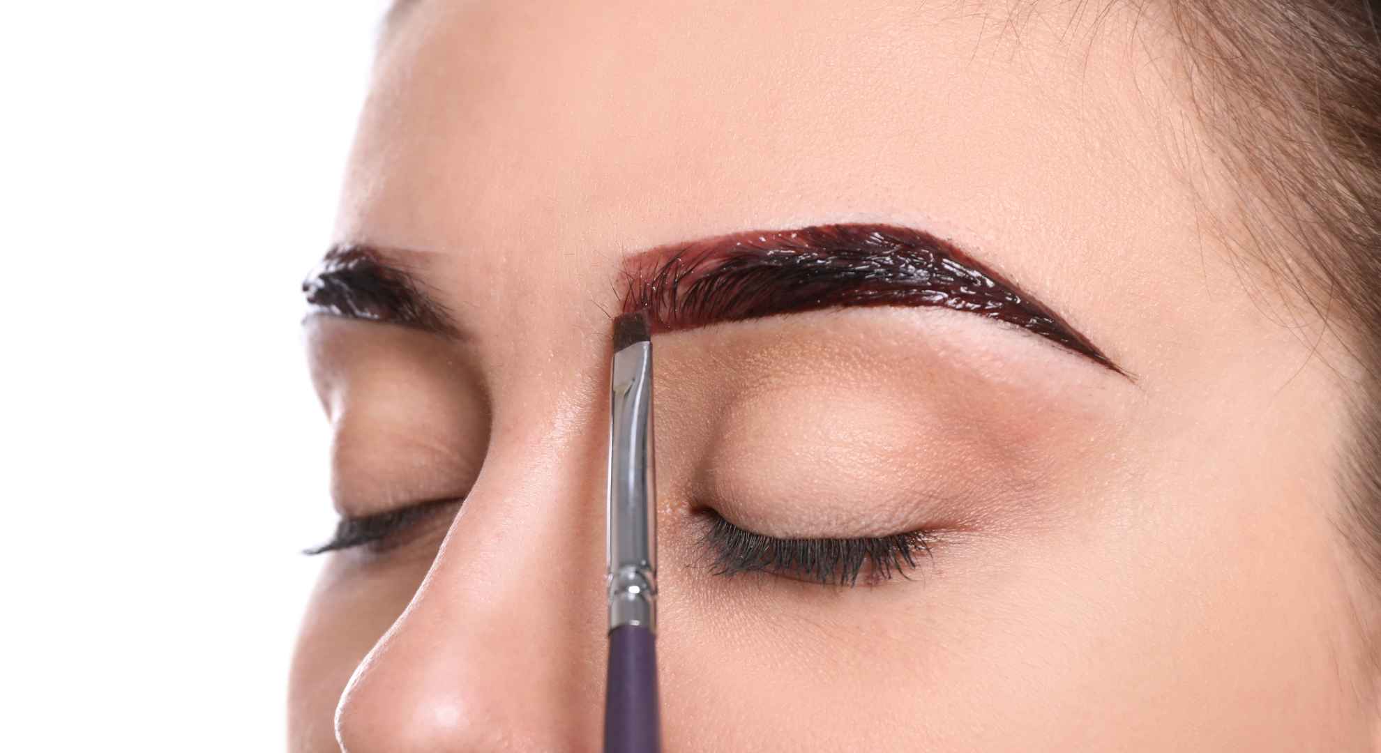 peel off brow tint