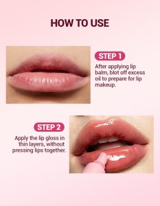 moisturizing lip gloss​