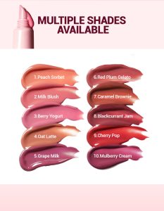 moisturizing lip gloss​ colors