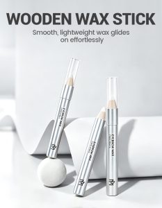 wooden eyebrow wax stick